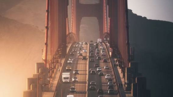 Amerika Syarikat San Francisco Alamo Square - Muzium Seni De Young, Taman Golden Gate - Sewaan peribadi berbahasa Cina - Nikmati