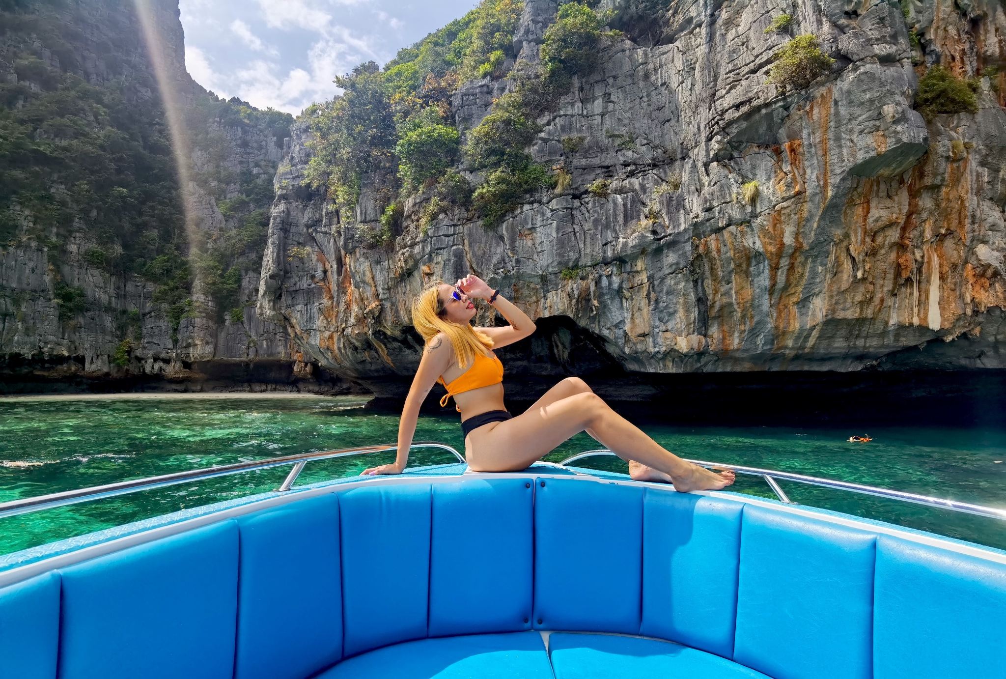 From Phi Phi: Private 4-Hour Speedboat Tour to Maya Bay with Snorkel