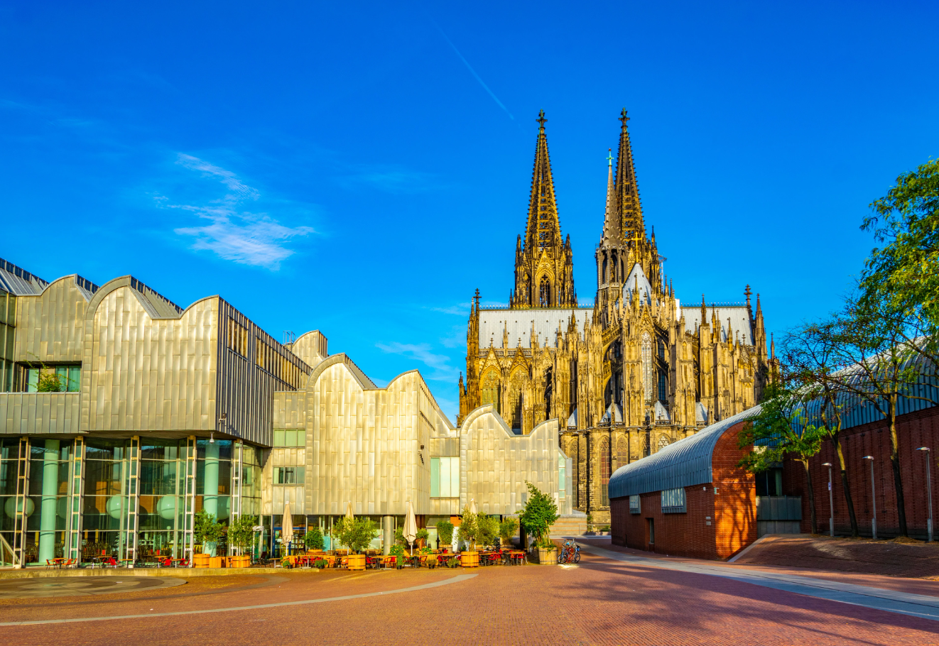 Germany + Cologne Cathedral + Museum Ludwig + Hohenzollern Bridge + Cologne Zoological Garden
