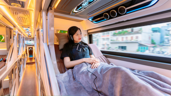 ハノイ - ダナン VIPスリーパーバス(HKバスラインズ公式)