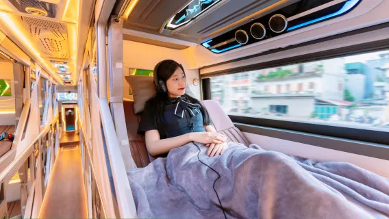 Hanoi - Da Nang VIP-Schlafbus von HK Busline [Offiziell]