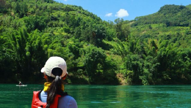 貴州黔西南安龍白水河瀑布立槳體驗【多組合可選/成人兒童皆可玩】