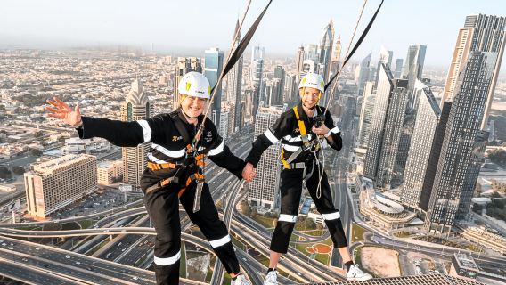 Тур Sky Views Edge Walk и сафари по пустыне с ужином-барбекю