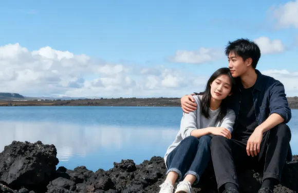 冰島米湖Trip Moments【跟拍攝影親子照情侶閨蜜兒童跟拍家庭Trip Moments】