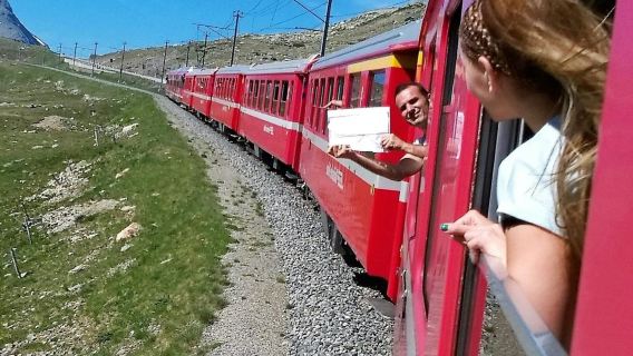 St. Moritz & Tirano: Day Tour from Milan + Bernina Express Train Ride
