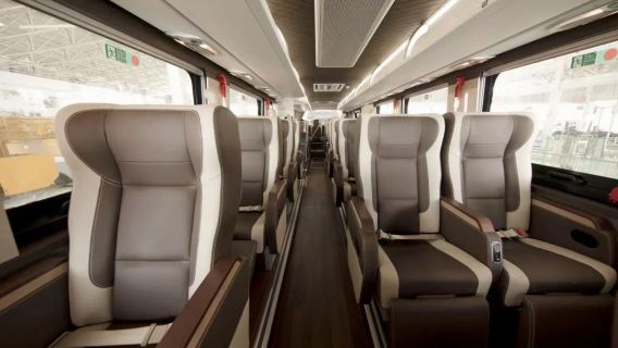 Gare de Huanglong-Jiuzhaigou - Navette directe pour la Vallée de Jiuzhaigou [VIP 2+1 Bus confort] - Option d'accueil à la gare/point de descente à la gare - Véhicules réguliers - Choix entre bus confort ou bus climatisé