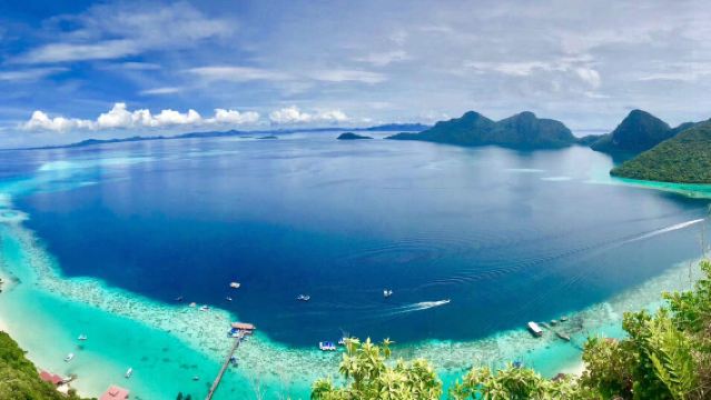 Lawatan sehari Taman Marin Tun Sakaran Semporna · Mutiara, Pulau Mantabuan, Pulau Sibuan