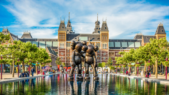 Museo van Gogh + Rijksmuseum + crucero por los canales de Ámsterdam + Palacio Real de Ámsterdam