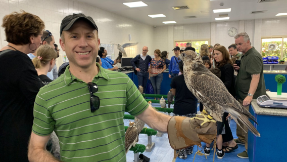 Abu Dhabi Falcon Hospital interactive learning experience