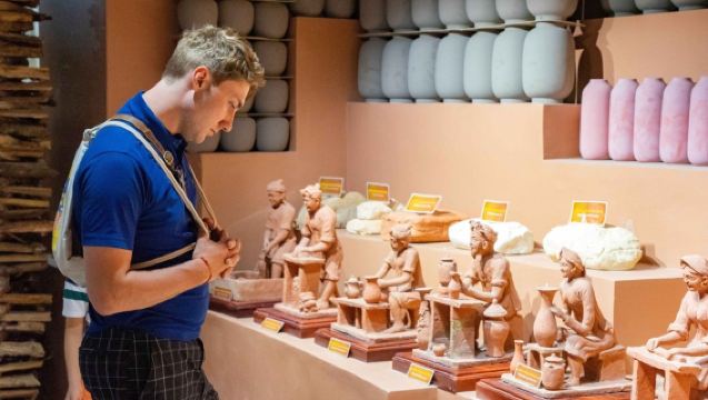 Half-Day Hanoi Ceramics Workshop: Create Your Own Pottery with Bat Trang Village & Museum Visit