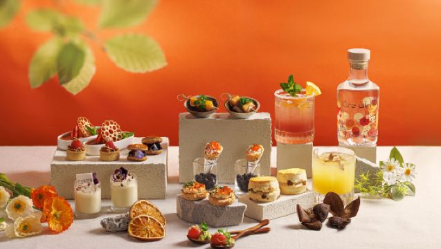 [15% Off] The Luxe Manor | FINDS | Tipsy Blooms & Mandarin Afternoon Tea