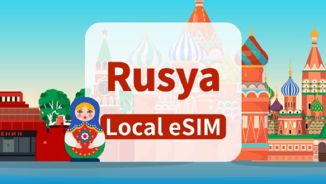 Rusya merkezli Beeline 4G eSIM | 10GB/20GB/40GB toplam depolama alanı | Yüksek hızlı ağ | 7-15 gün | Günlük faturalandırma | QR kodu