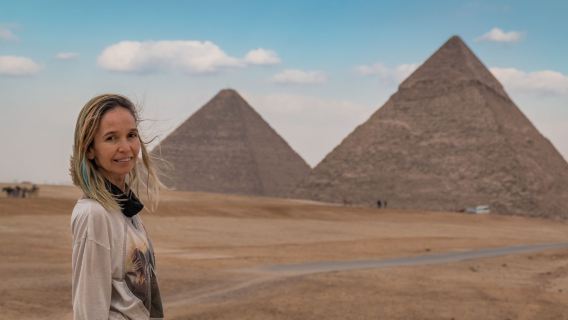 Tour di un giorno al Cairo da Sharm El-Sheikh con guida e pranzo