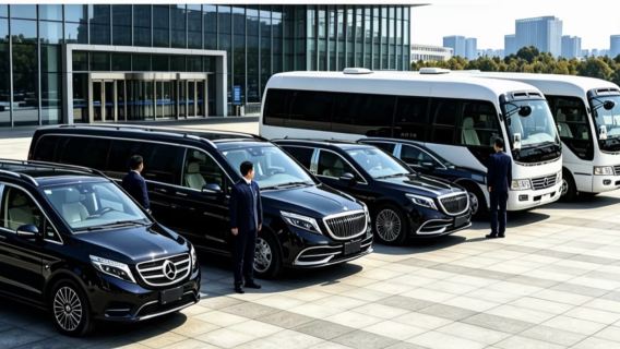 Vehicle services in Bangkok at Rajamangala Stadium for concerts, exhibitions, and VIP services including star escort