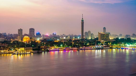 Cairo: 2-Hour Nile Dinner Cruise with Buffet, Belly Dance & Tanoura Show