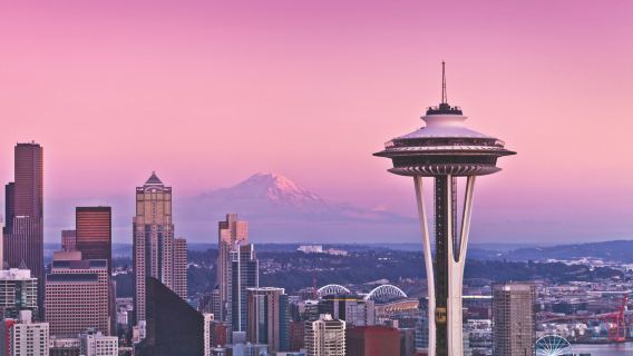 Visita guiada de 1.5 horas a la emblemática Space Needle de Seattle + entrada | Símbolo de la ciudad de Seattle