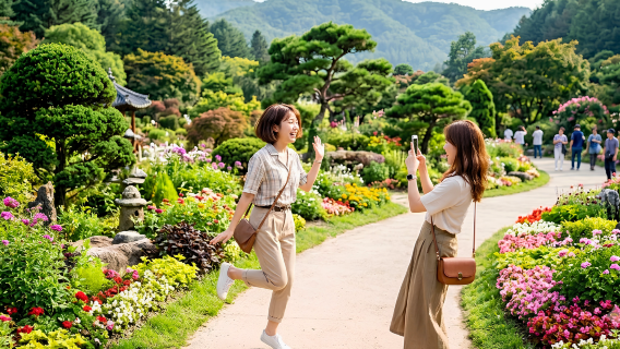 1-day tour to Chuncheon, Korea | Nami Island + Alpaca World + Morning Calm Garden