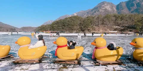 冬季限定|冰壁咖啡+ 山井湖 + 香草島樂園