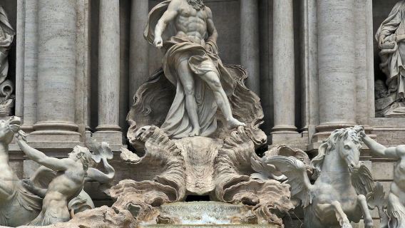 Roma: Tour semiprivado a pie por fuentes y plazas