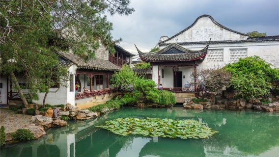 Privater Halbtagesausflug zum Canglang-Pavillon und Meister-der-Netze-Garten