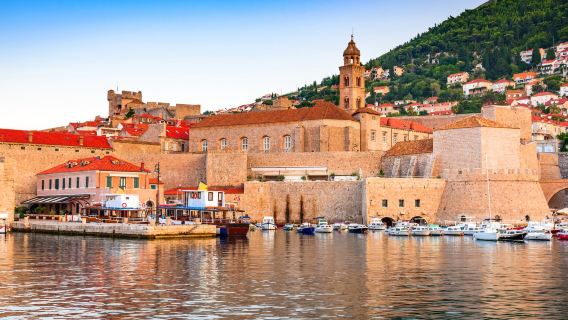 ドゥブロヴニク旧市街+古城堡+城壁+ドゥブロヴニク港【貸切チャーター専用ライン】