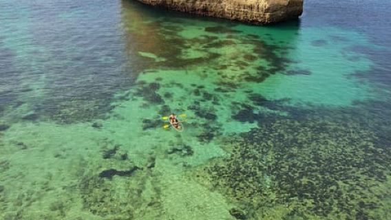 Kayak Tour Unexplored Caves + Benagil Cave