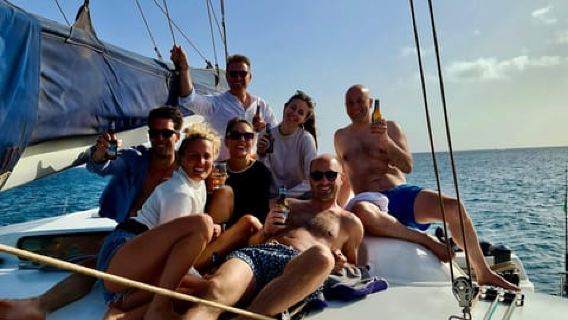 3-hour Catamaran Adventure on the waters of Sal Island