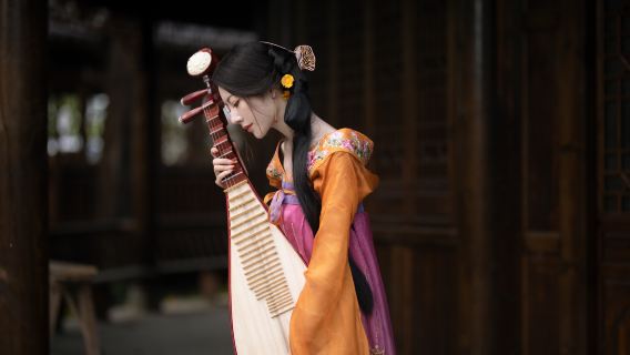 滁州明湖観光リゾート地での旅行写真撮影【ウェディングフォト・ミニムービー空撮/メイク・衣装/カスタムプラン/婚礼撮影/チャーターガイド】