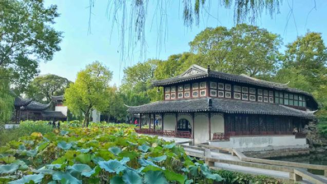 Lawatan sehari ke Humble Administrator's Garden dan malam di Zhouzhuang, nikmati keindahan ganda Jiangnan
