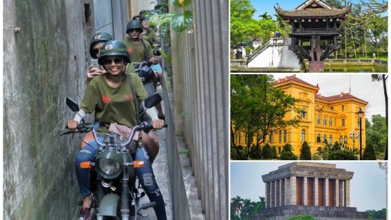 Hanoi Vintage Motorbike Tour: Street Food, Culture & Hidden Gems