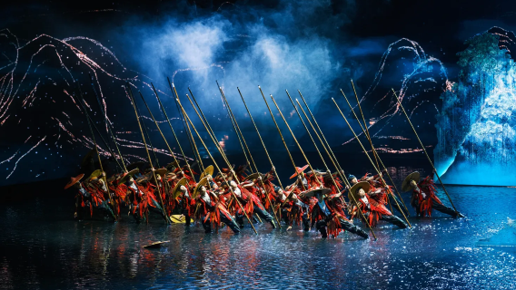 "Moonlight Over Wuyi" Show Ticket - Water Screen Light Show + Jianzhan Teacup & Rock Tea Elements - Instant Booking & Refundable