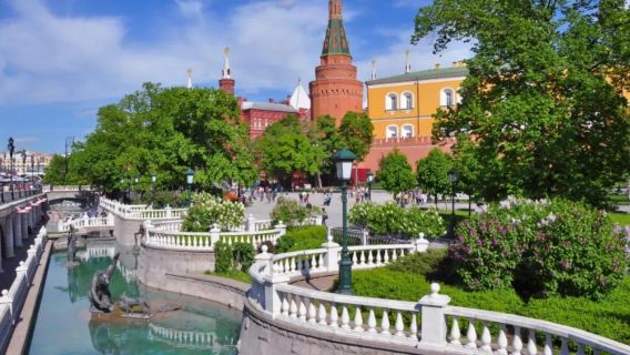 Moscow day tour: Alexander garden, the Moscow kremlin and St. Basil's cathedral (admission ticket not included)