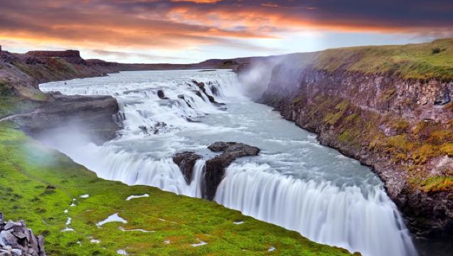 Excursión clásica de un día al Círculo Dorado de Islandia (Cascada Gullfoss) (opción de guía en chino/inglés)