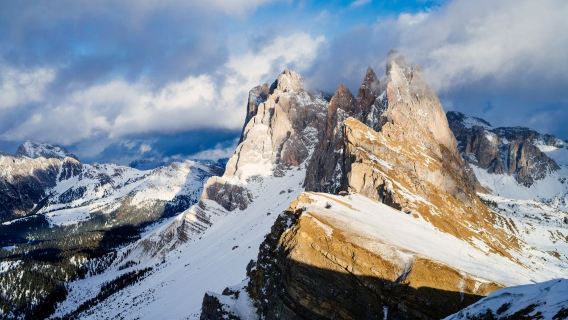 Italy Dolomiti Cortina pergi-balik Funes + Carezza + Alpe di Siusi Sewaan Peribadi Bahasa Cina