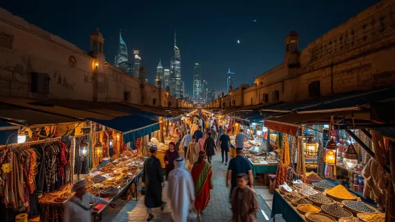Tur Malam Qatar Doha: Sorotan Corniche, The Pearl, Lusail & Souq Waqif