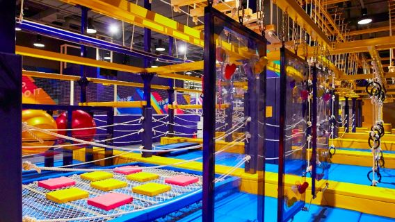 Vaunce Adventure Gangnam Trampoline Park: 2-timers Generel Zone Pass + Sæt sokker