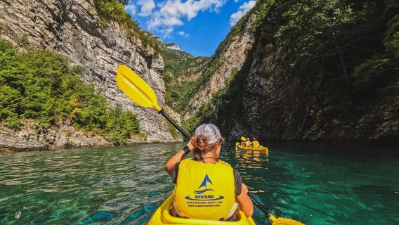 Kayaking on Komani Lake â Single, Double or Triple Kayaks