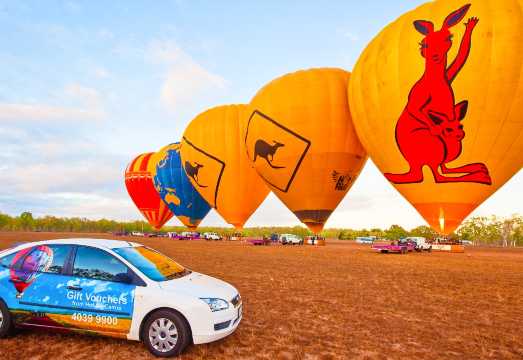 Urgent booking available#Hot Air Balloon Cairns experience with hotel transfer, professional guide, flight certificate, taxes included AUD 418.81