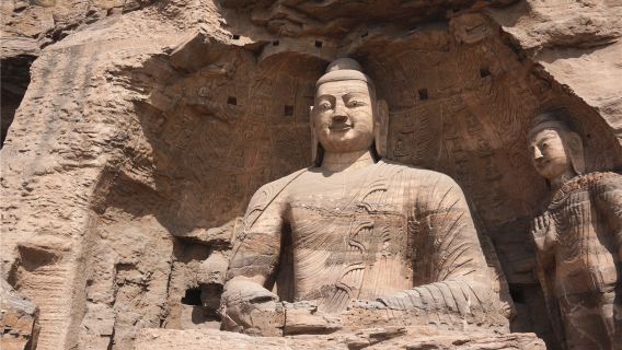 雲岡石窟+懸空寺登臨+應縣木塔一日遊【經典組合30人小團】