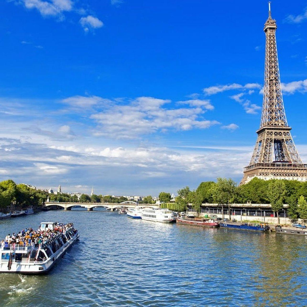 Eiffel Tower, Seine Cruise & Louvre Museum: Guided Day Tour from London