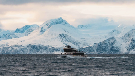 kapal pesiar Fjord Tromsø di Norwegia