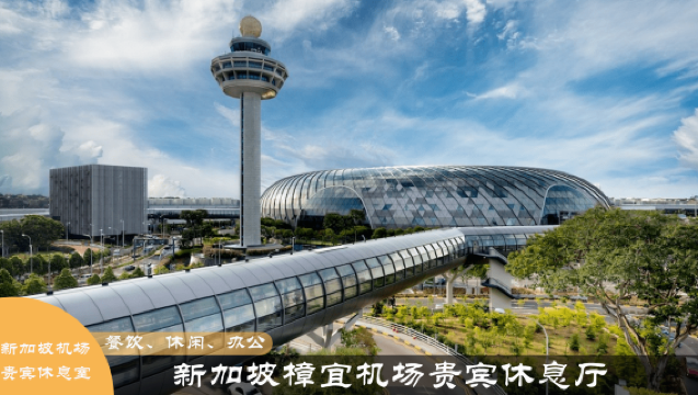 新加坡樟宜機場貴賓廳使用券I中轉休息室I轉機過夜VIP體驗I國際出發I舒適環境