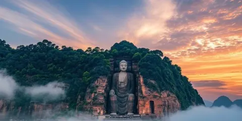 樂山大佛+三星堆一日遊【2-8人專車團-含門票-三環內接送】