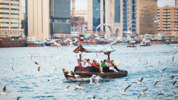 Dubai: Half-Day City Tour + Evening Desert Safari + BBQ Dinner at Al Khyama Camp