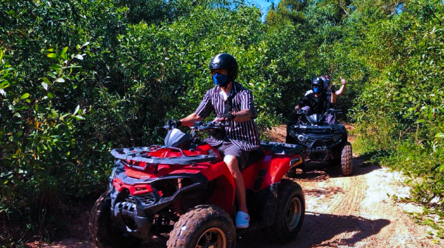 芭堤雅湖畔全地形車|芭堤雅ATV越野車探險體驗