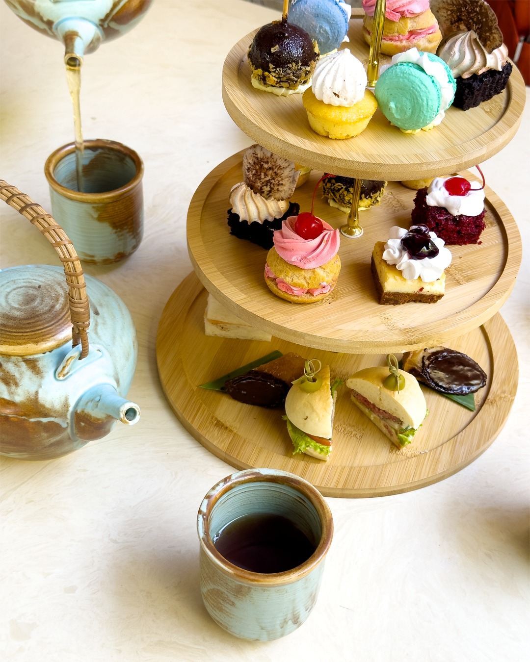 Boracay afternoon tea at Mandarin or Discovery Shores (includes different types of tea, coffee and delicious pastries)