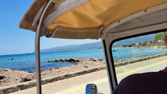 Hersonissos: Privat Tuk Tuk-tur med havudsigt