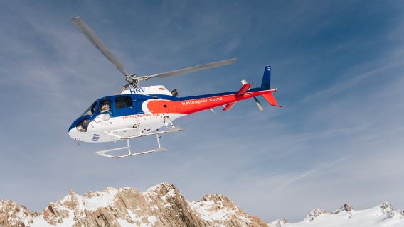 Mount Cook Helicopter Sightseeing + Alpine/Snow Landing from Glentanner