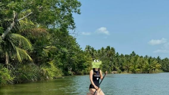 海棠灣槳板2小時【海棠灣椰子洲島槳板+專業教練指導+贈送拍攝+沖淡寄存+電影同款】