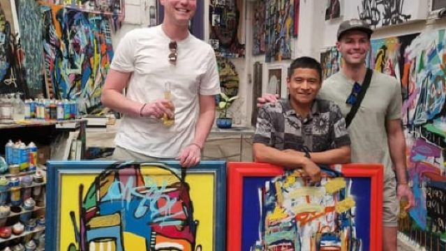 Visit to workshops and studios of contemporary art